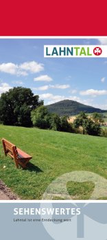 Titelseite des Folders Sehenswertes Lahntal